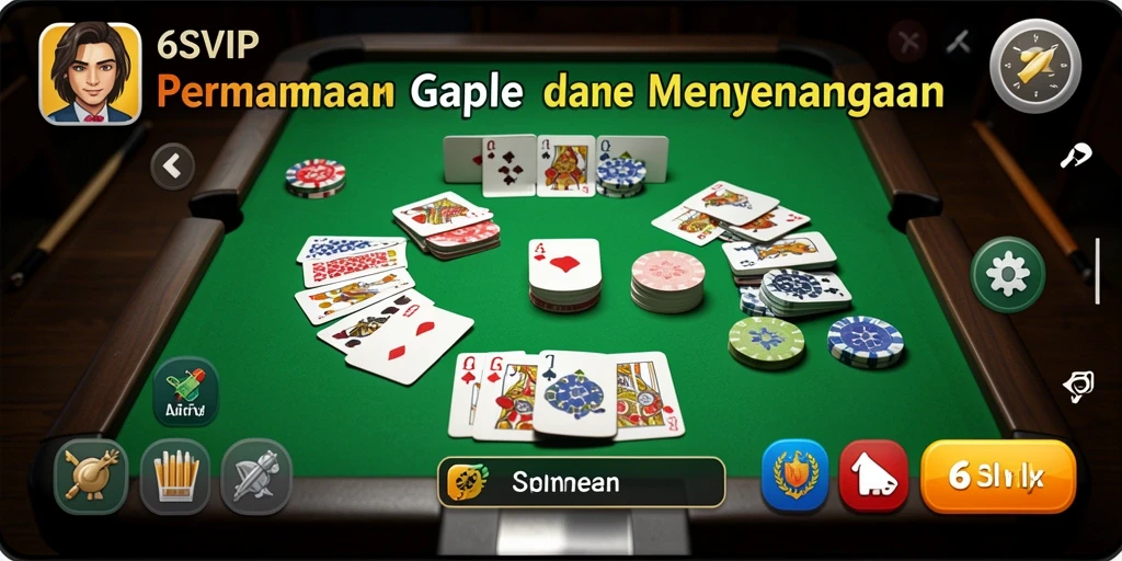 Tampilan gameplay seru dan interaktif di 6SVIP.