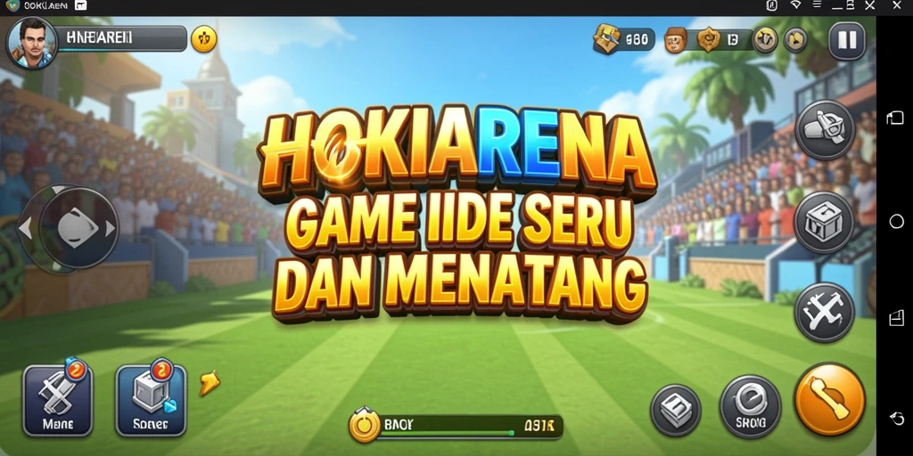 Screenshot gameplay HOKIARENA yang menampilkan strategi Idle yang menarik.