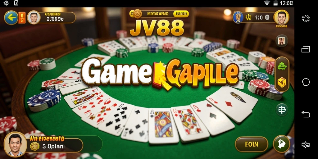 Tampilan gameplay seru JV88 yang menarik untuk dimainkan.