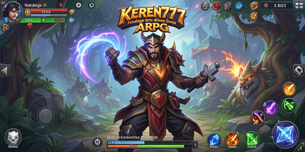 Tangkapan layar menampilkan aksi seru dalam gameplay KEREN777.