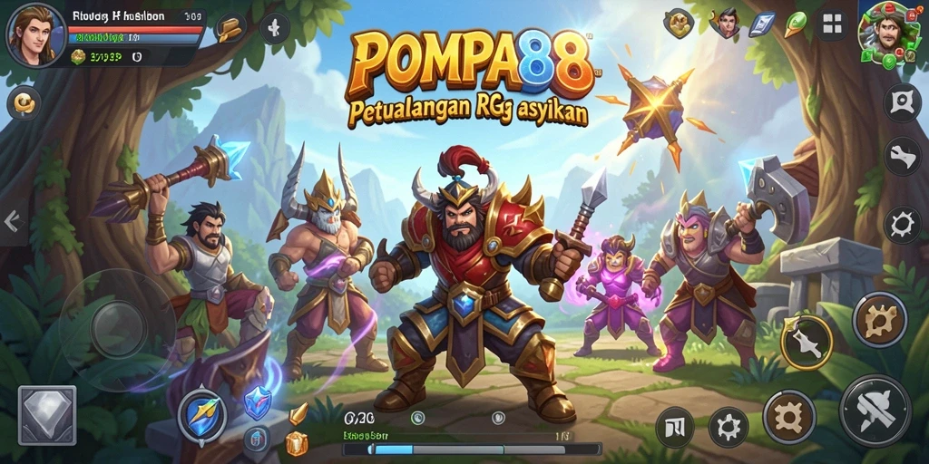 Tampilan gameplay menawan dari POMPA88 yang mengasyikkan.