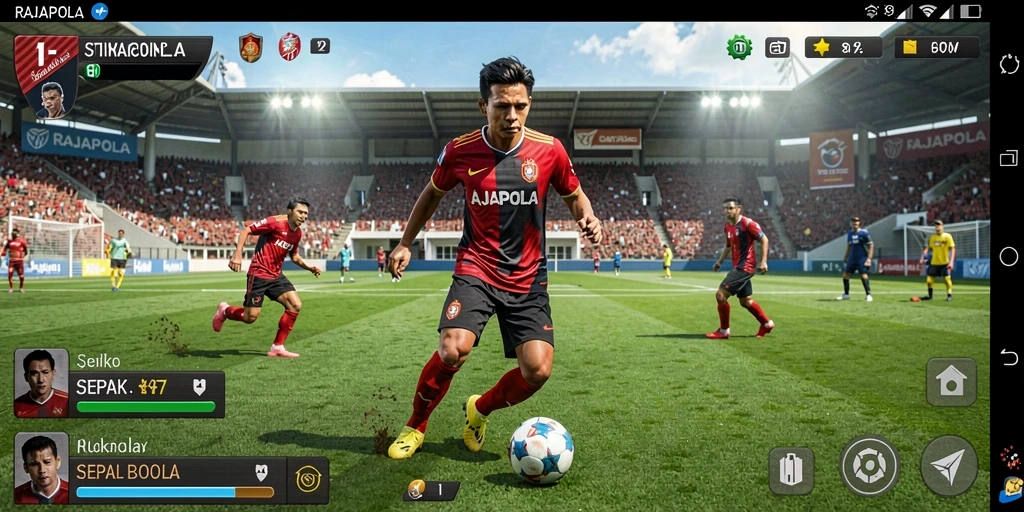 Tampilkan gameplay seru dan menegangkan dari RAJAPOLA.